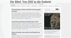 Desktop Screenshot of bibel-und-2012.de