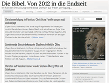 Tablet Screenshot of bibel-und-2012.de